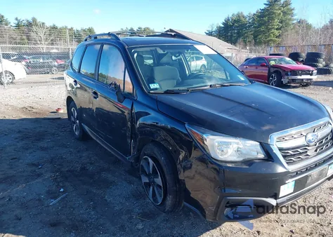 2017 Subaru Forester 2.5I Premium из США, поврежденный, VIN JF2SJAGC1HH436169